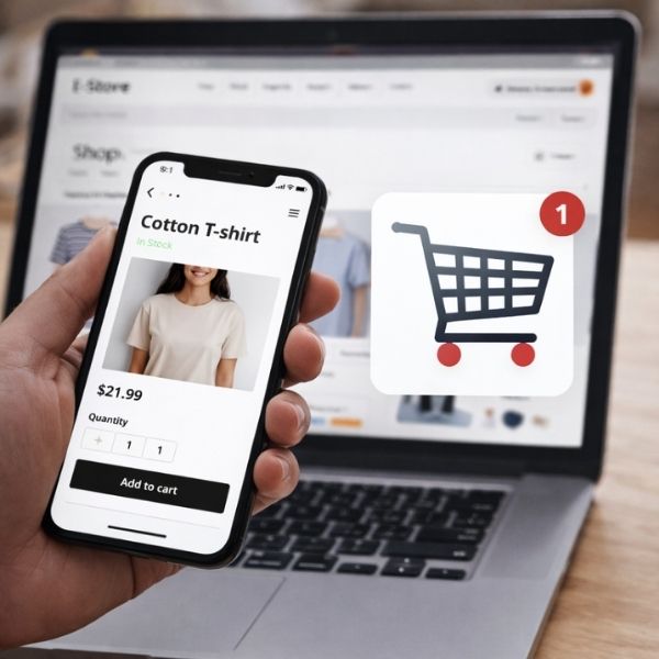 Creación de tiendas online y ecommerce optimizados para vender en internet.