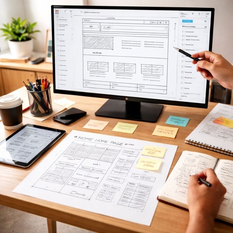 Planificación y diseño de páginas web profesionales