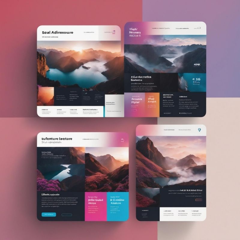 Rediseño web antes y después mostrando mejora de interfaz y experiencia de usuario