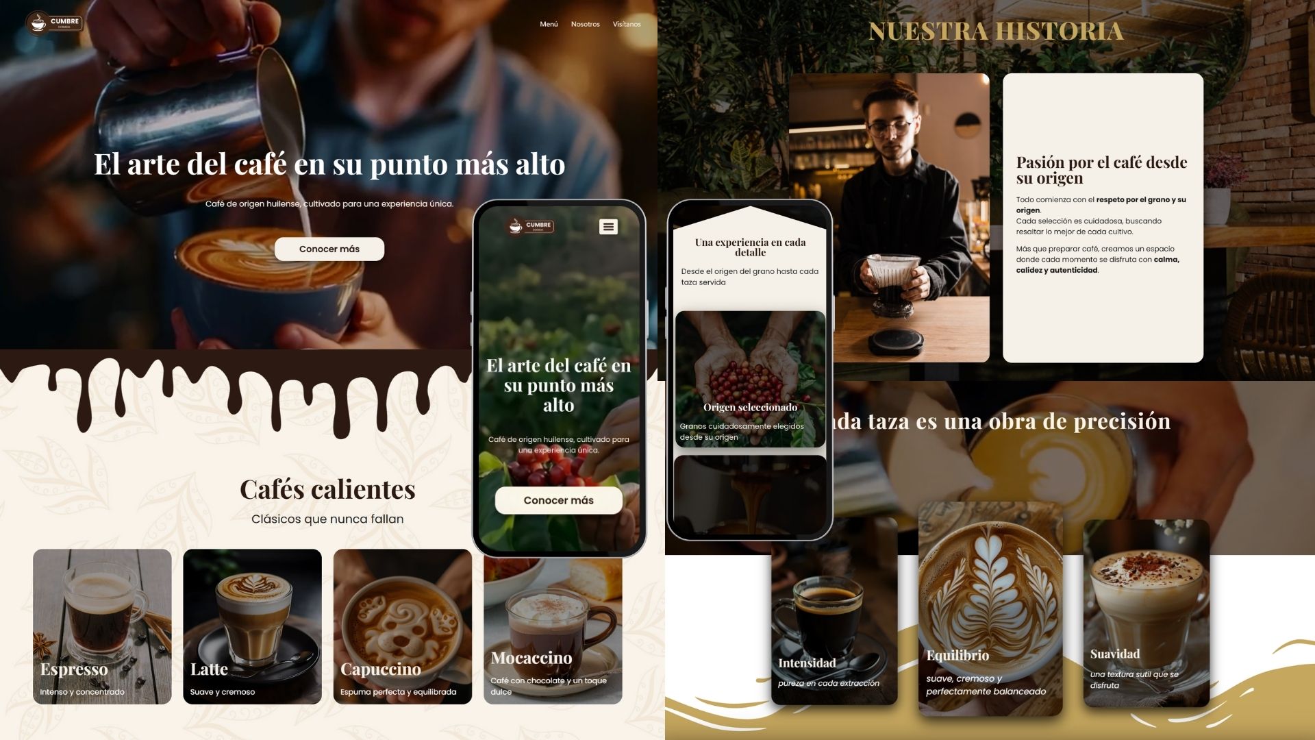 Diseño de página web Cumbre Dorada